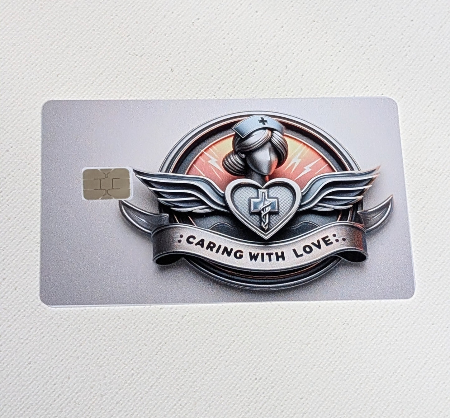 The Selfless Nurse Credit/Debit Card Sticker, Skin, Cover