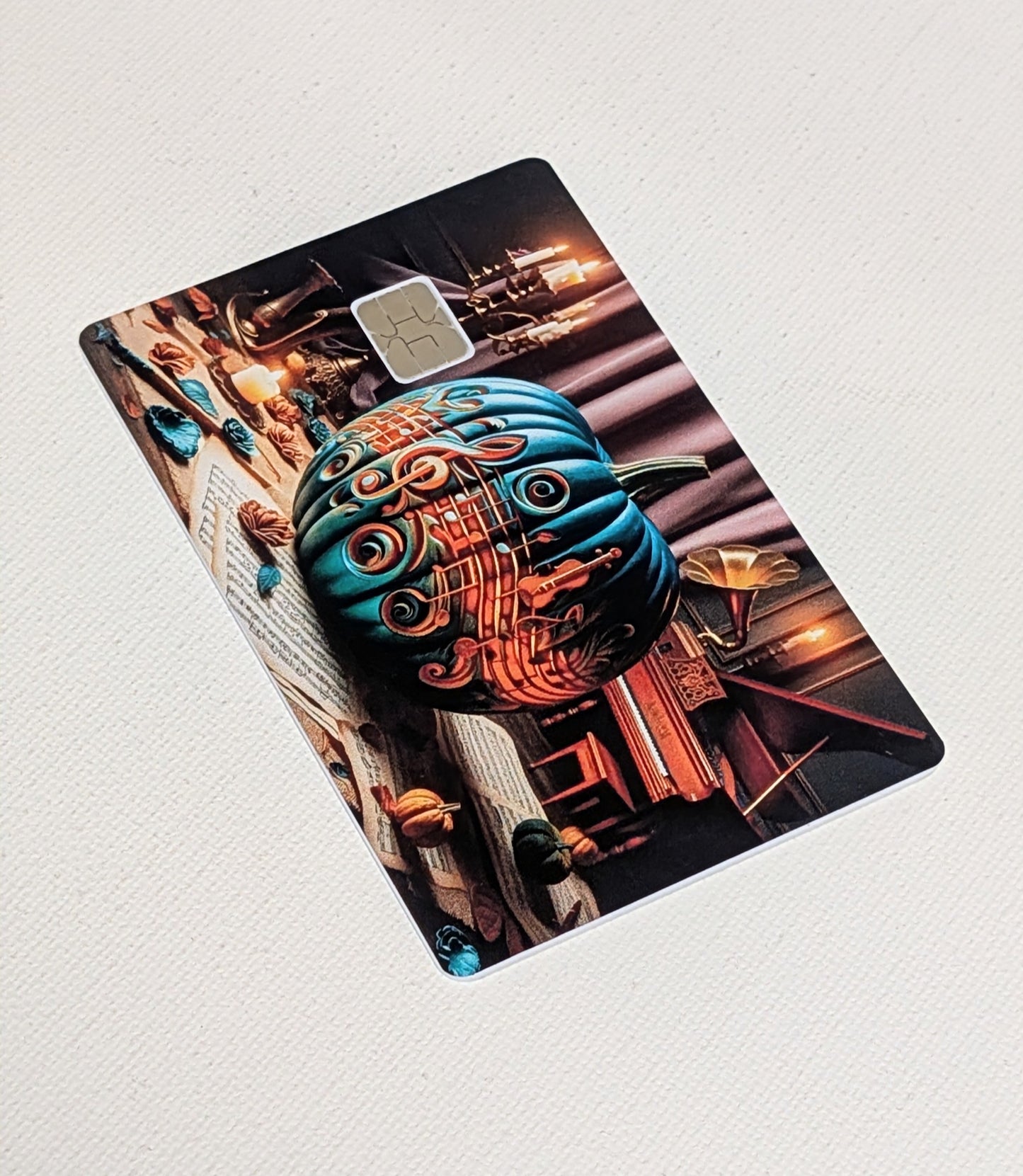 The Classic Musician Card Sticker, Skin, Cover