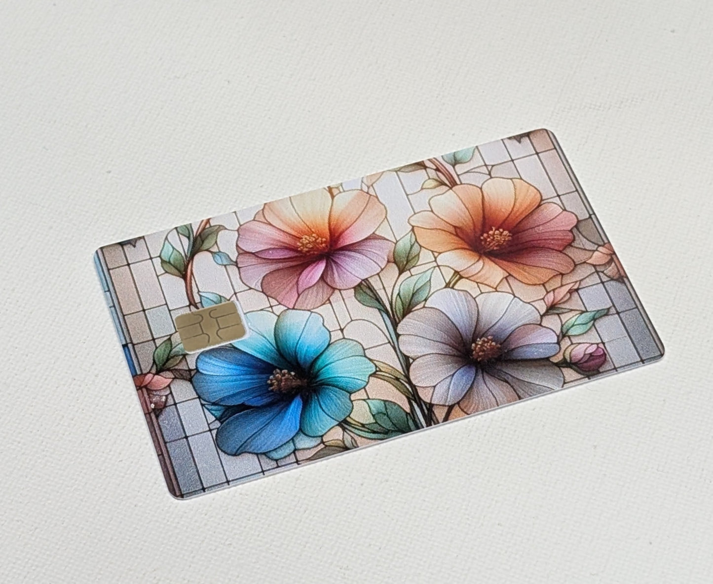 Stain Glass Credit/Debit Card Sticker, Skin, Cover