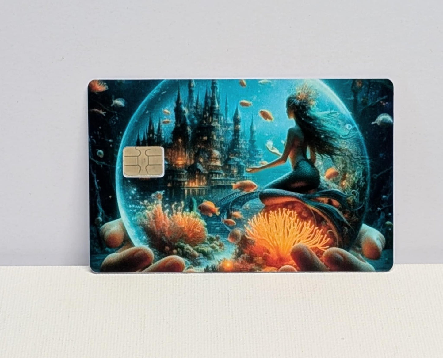 Underwater City Credit/Debit Card Sticker, Skin, Cover