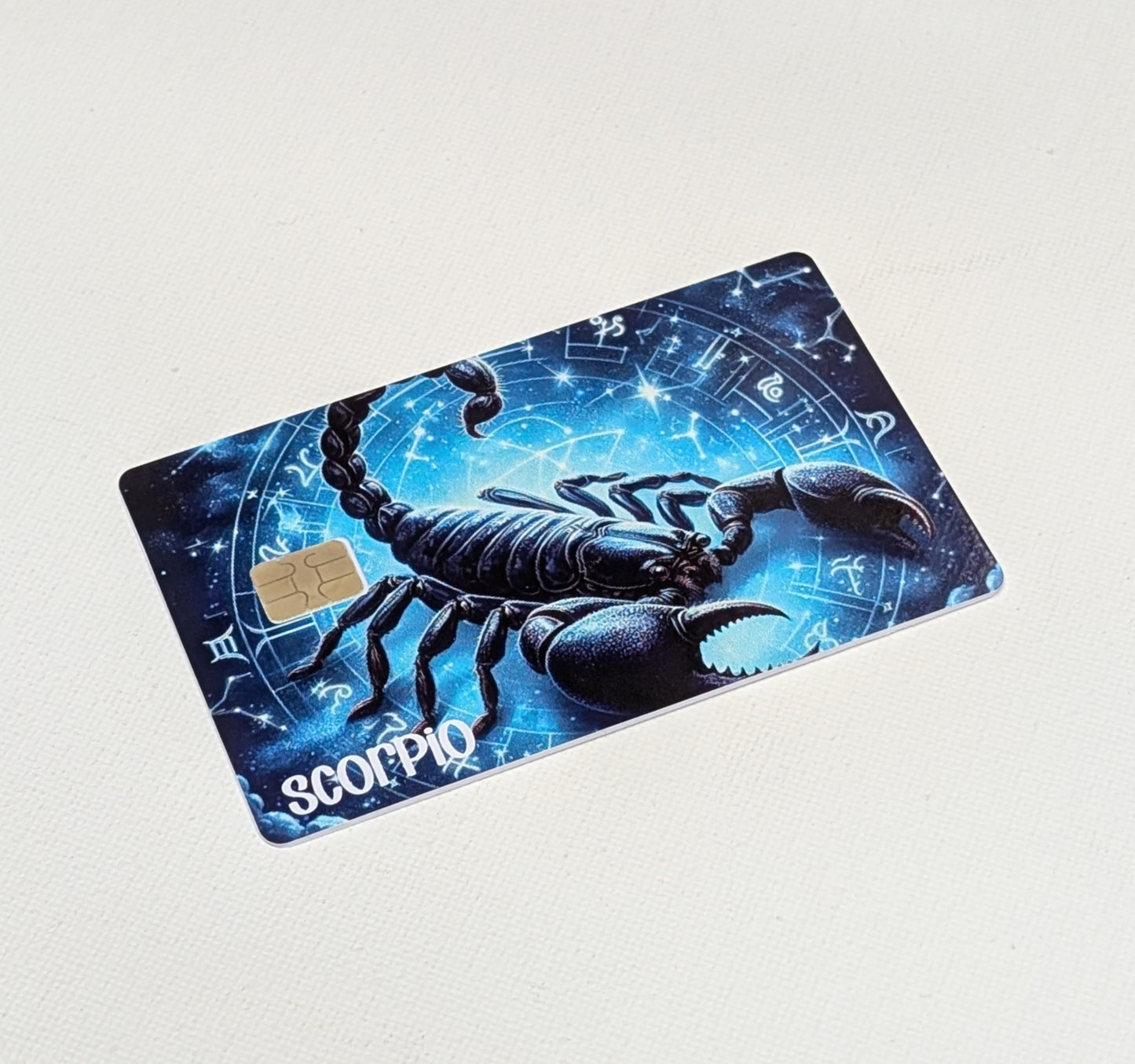 Scorpio Zodiac Sign Credit/Debit Card Sticker, Skin, Cover