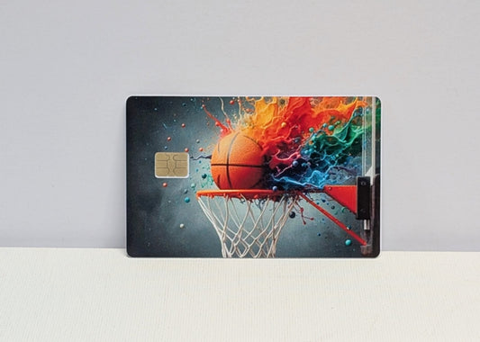Basketball Credit/Debit Card Sticker, Skin, Cover