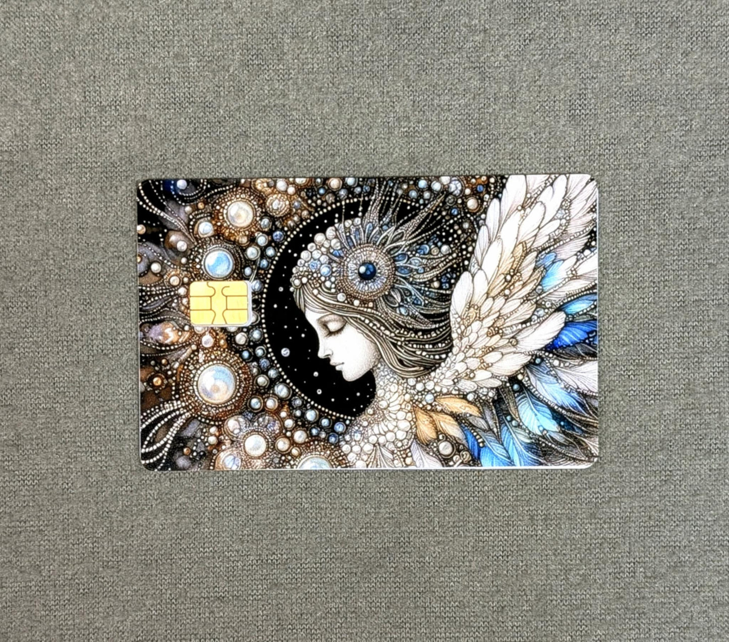 Pearl Angel Credit/Debit Card Sticker, Skin, Cover