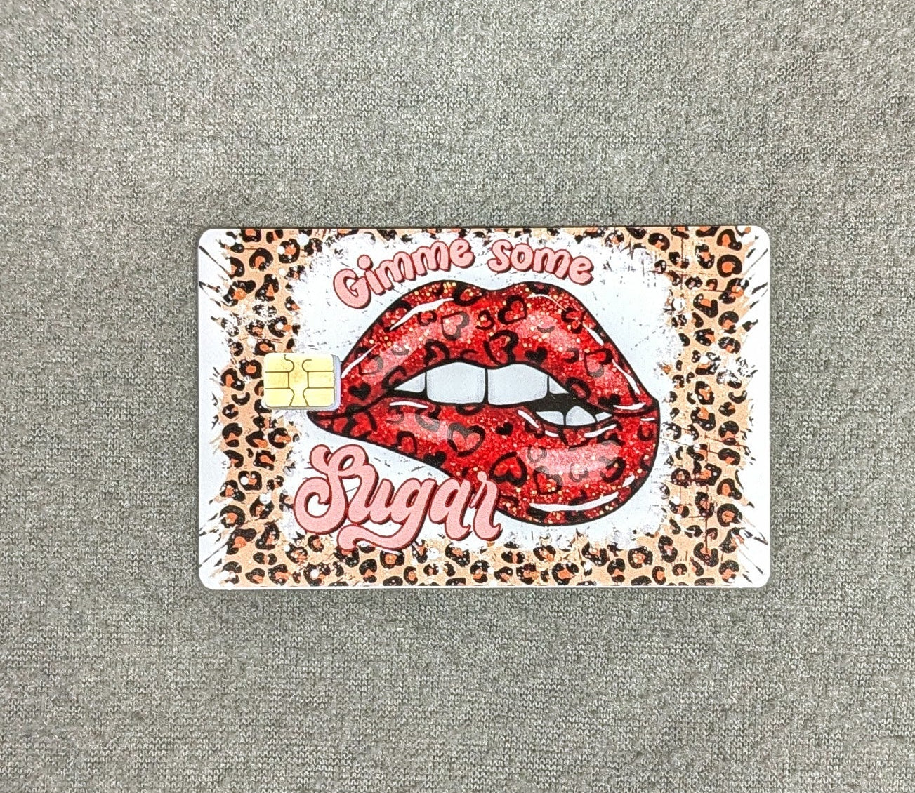 Sugar Credit/Debit Card Sticker, Skin, Cover