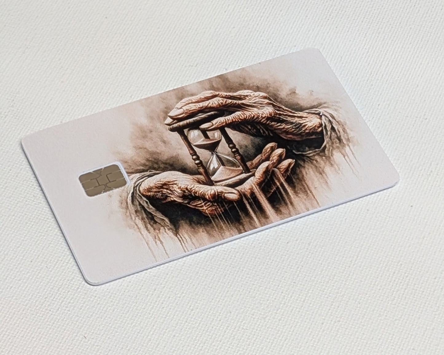 Hands of Time Credit/Debit Card Sticker, Skin, Cover
