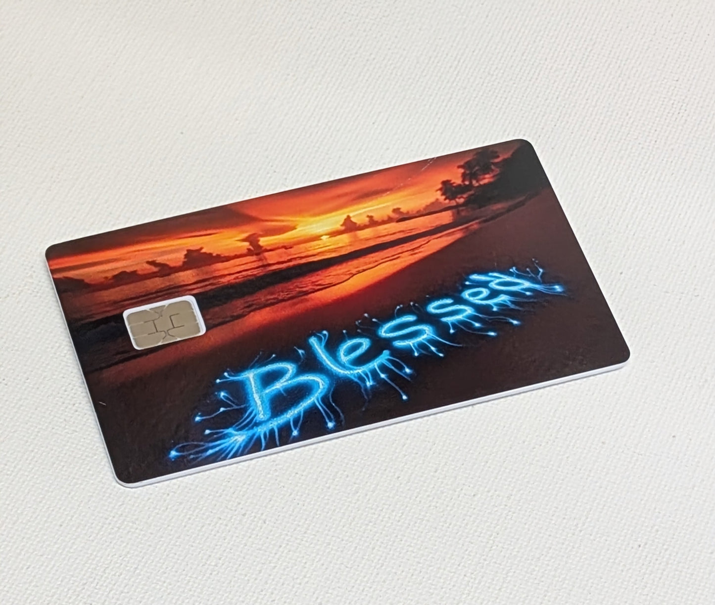 Blessed Credit/Debit Card Sticker, Skin, Cover