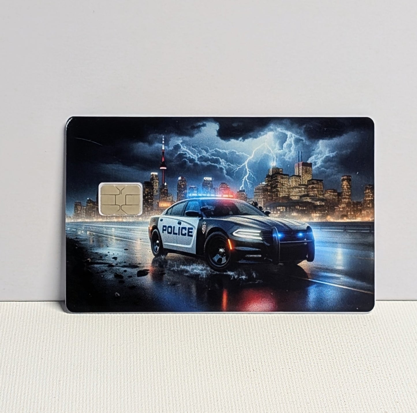 Back the Blue Credit/Debit Card Sticker, Skin, Cover