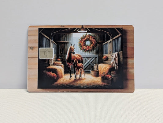 Autumn Baby Credit/Debit Card Sticker, Skin, Cover