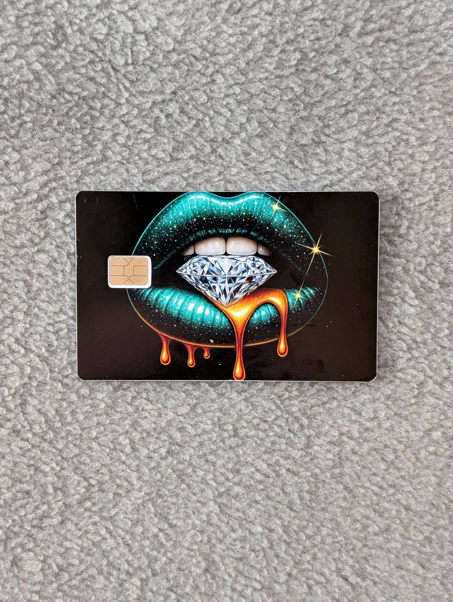 Lips of Value Credit/Debit Card Sticker, Skin, Cover