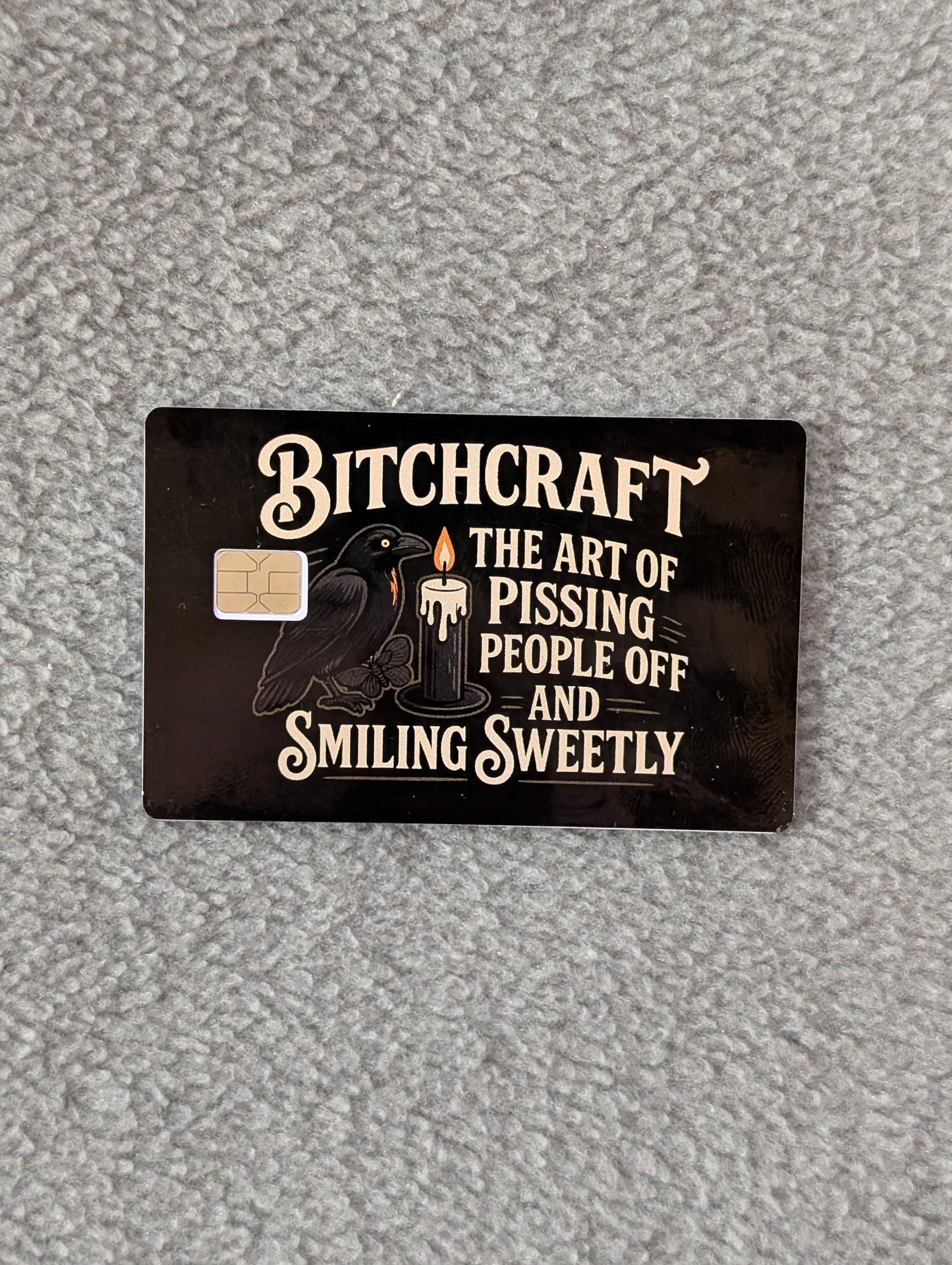 Bitchcraft Credit/Debit Card Sticker, Skin, Cover