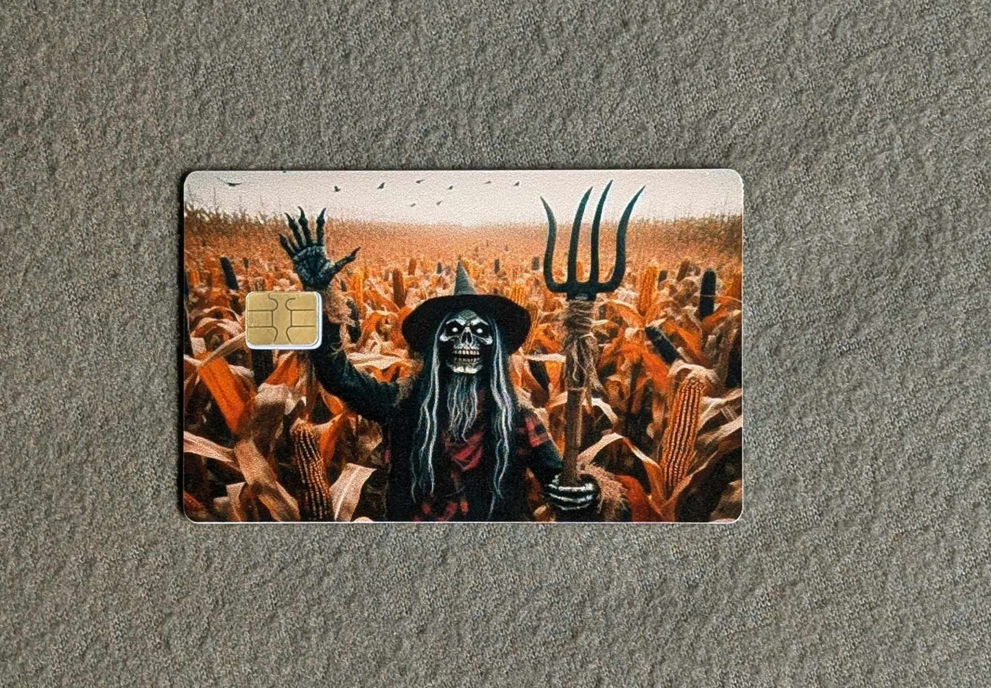 Pitch Fork Credit/Debit Card Sticker, Skin, Cover