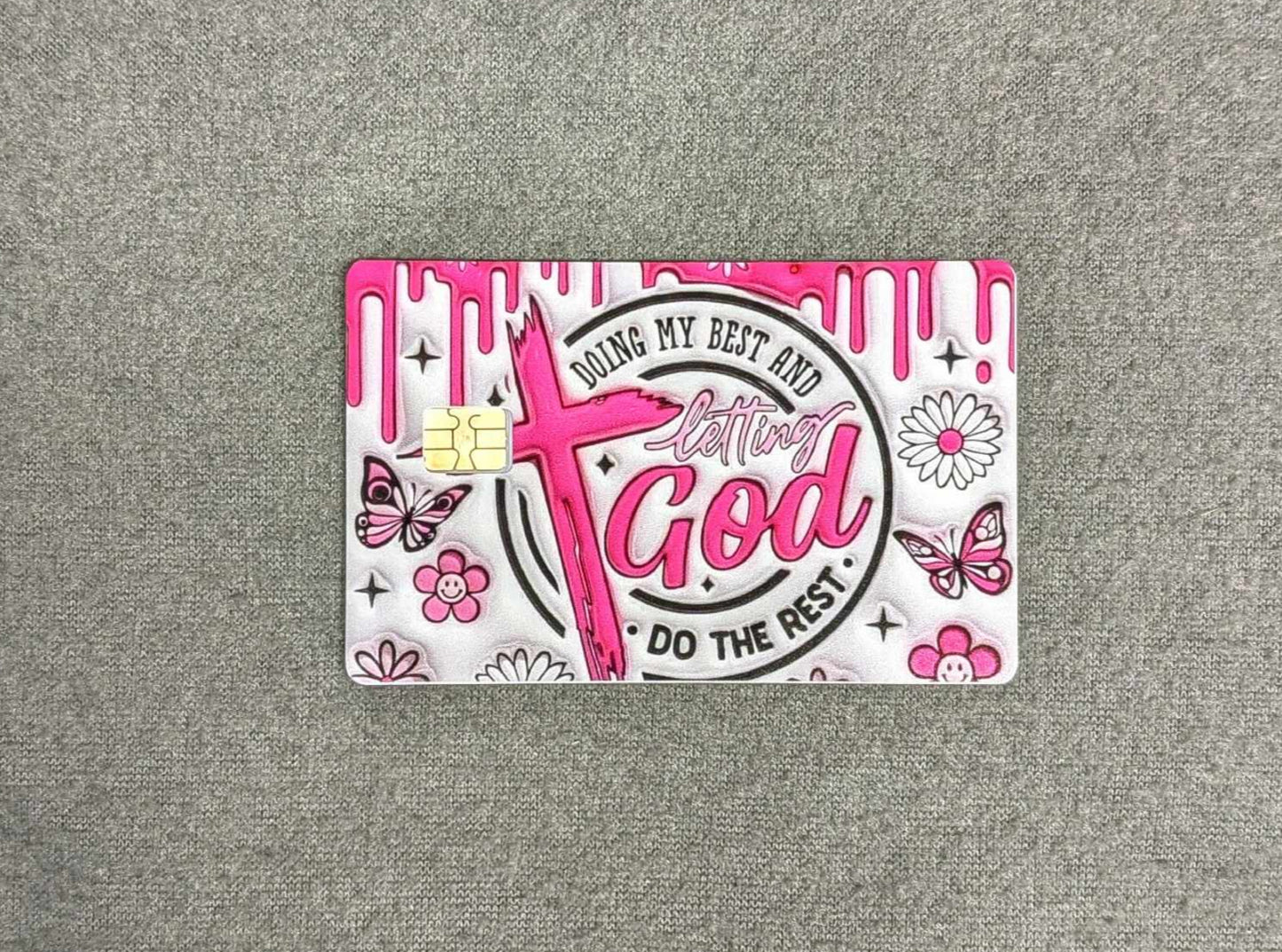 Give it to God Credit/Debit Card Sticker, Skin, Cover