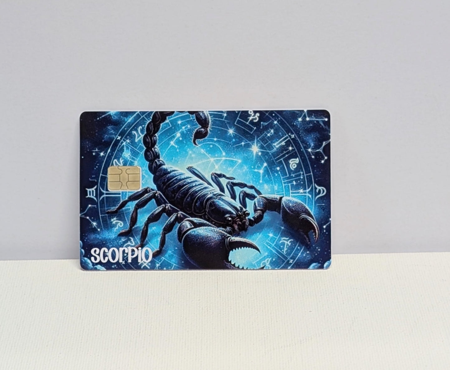 Scorpio Zodiac Sign Credit/Debit Card Sticker, Skin, Cover
