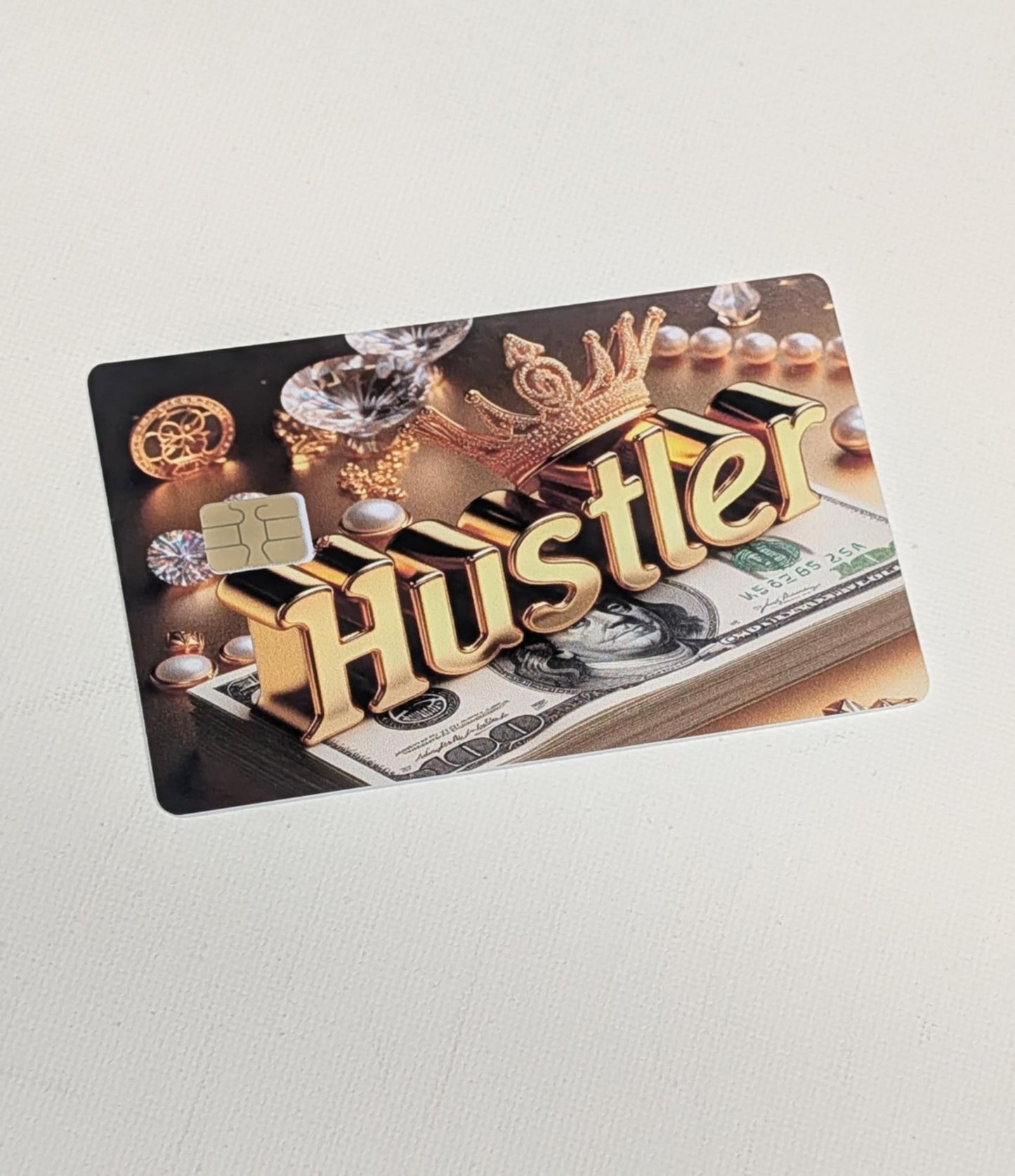 Hustler Credit/Debit Card Sticker, Skin, Cover