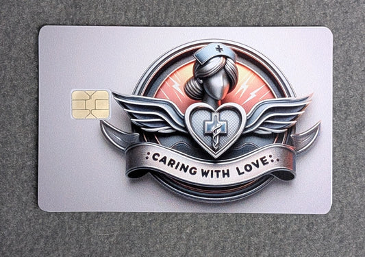 The Selfless Nurse Credit/Debit Card Sticker, Skin, Cover