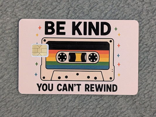 Be Kind #102 Card Protector Sticker, Overlay, Decorative Only