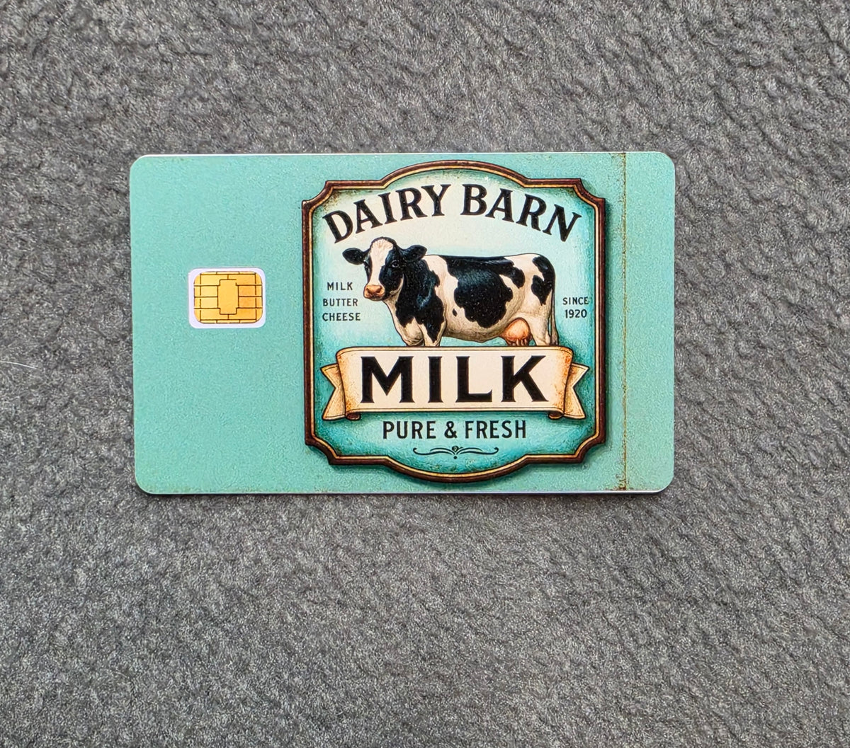 Dairy Milk #118 Card Protector Sticker, Overlay, Decorative Only