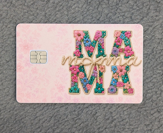 Mama Beautiful #123 Card Protector Sticker, Overlay, Decorative Only