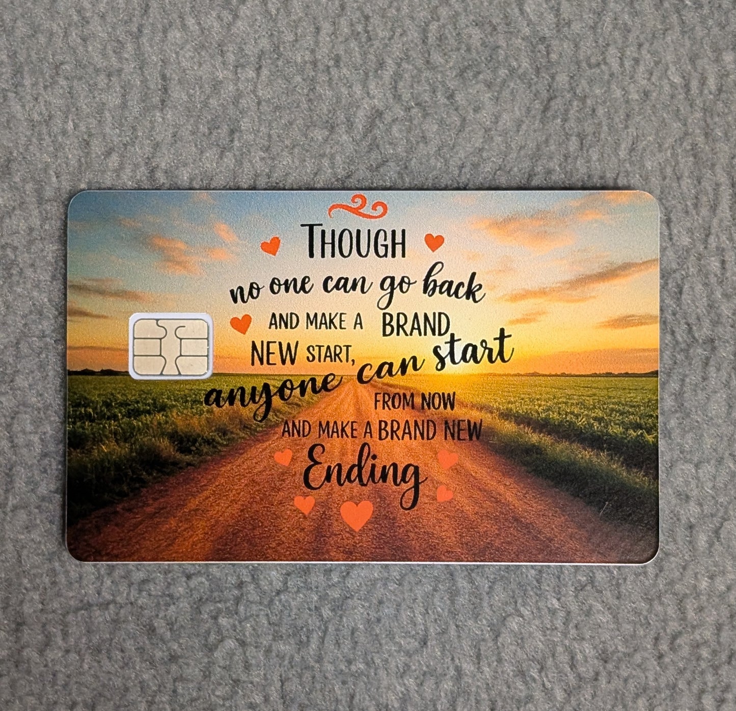 Rewrite your Ending #144 Card Protector Sticker, Overlay, Decorative Only