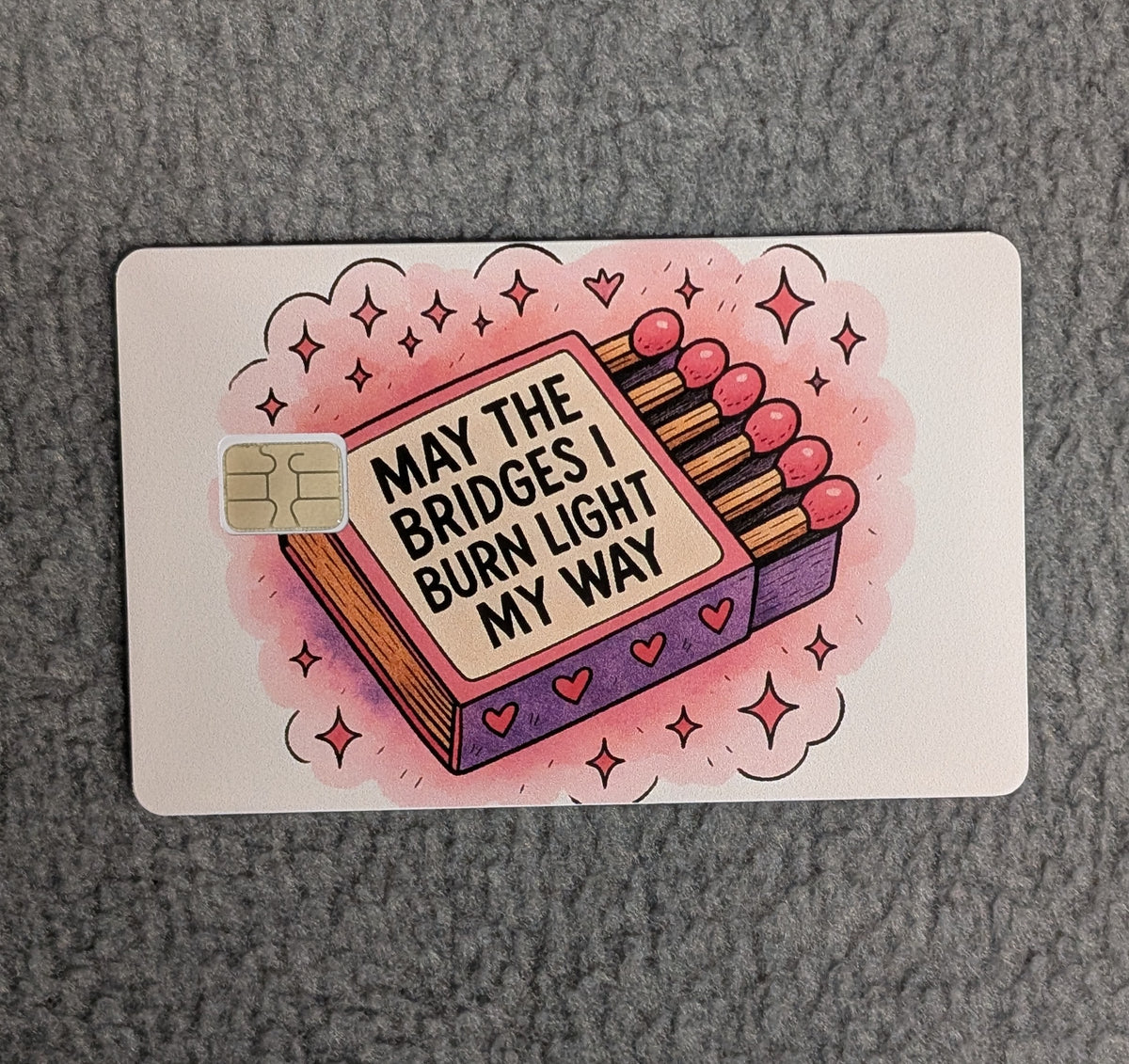 Light the way #177 Card Protector Sticker, Overlay, Decorative Only