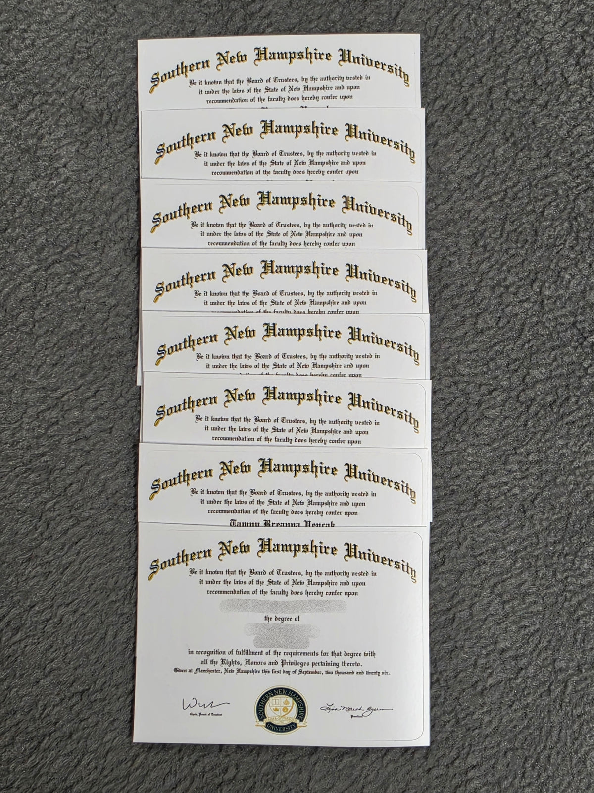 Mini Diploma / Certificate Stickers, Keepsake, Decoration