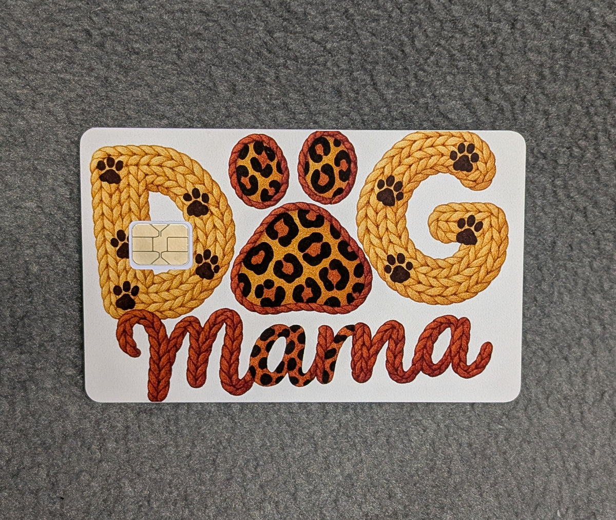 Dog Mama #21 Card Protector Sticker, Overlay, Decorative Only