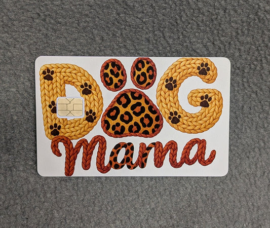Dog Mama #21 Card Protector Sticker, Overlay, Decorative Only