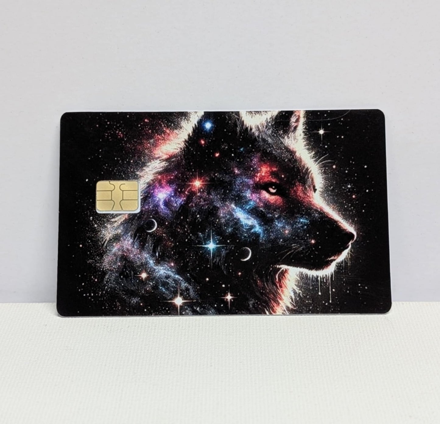 The Wolf's Constellation Credit/Debit Card Sticker, Skin, Cover