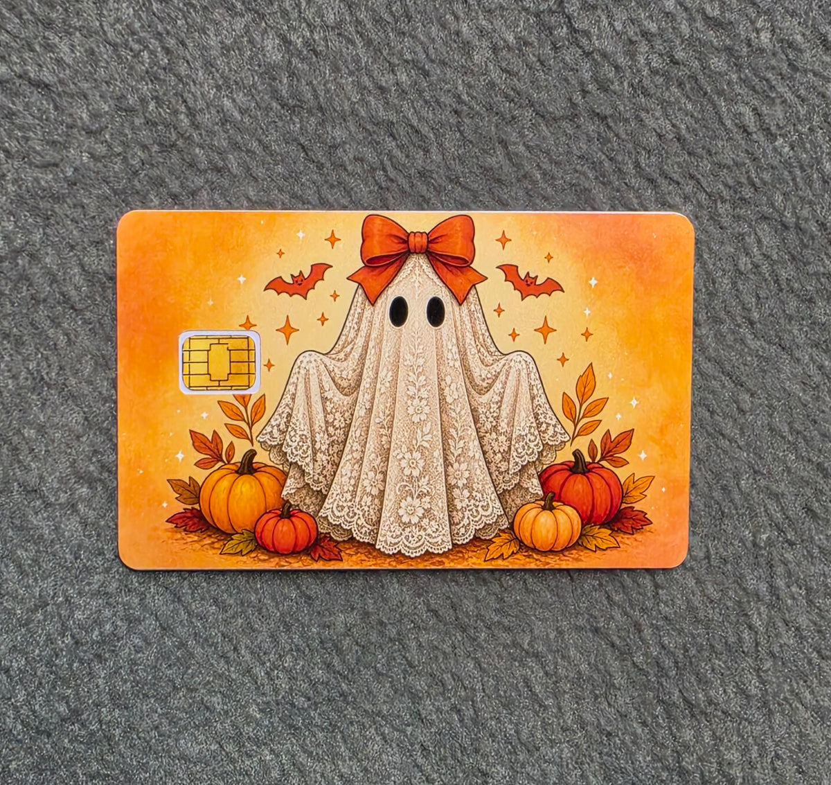 Lacey Ghost #227 Card Protector Sticker, Overlay, Decorative Only