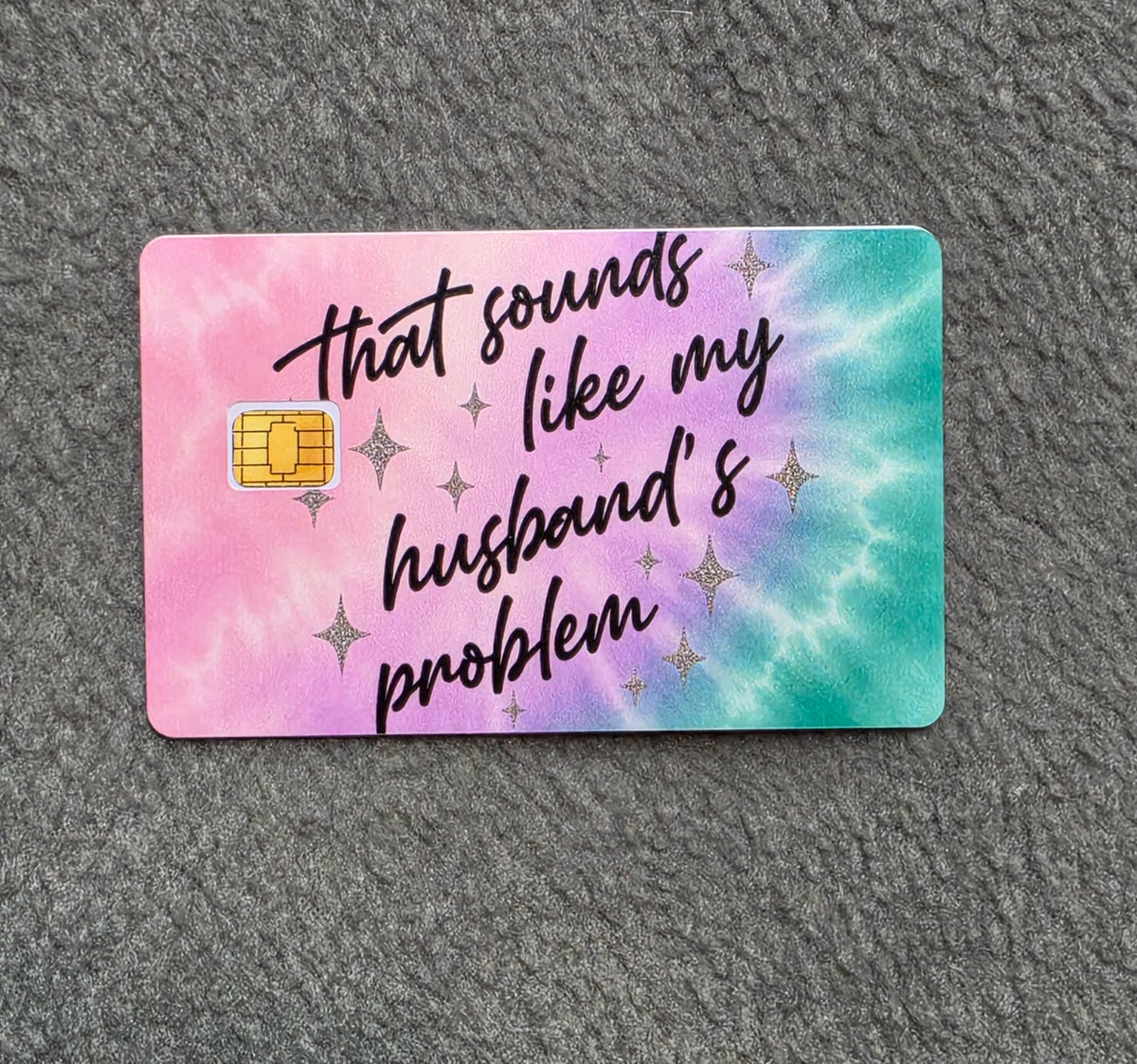 Husbands Problem #233 Card Protector Sticker, Overlay, Decorative Only