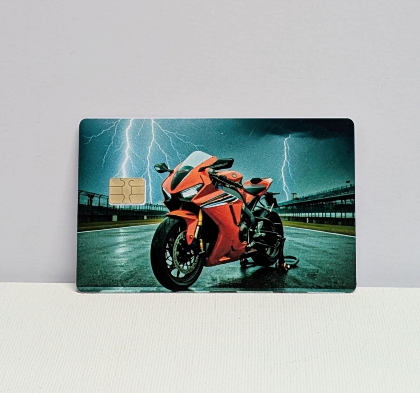 Red Storm Credit/Debit Card Sticker, Skin, Cover