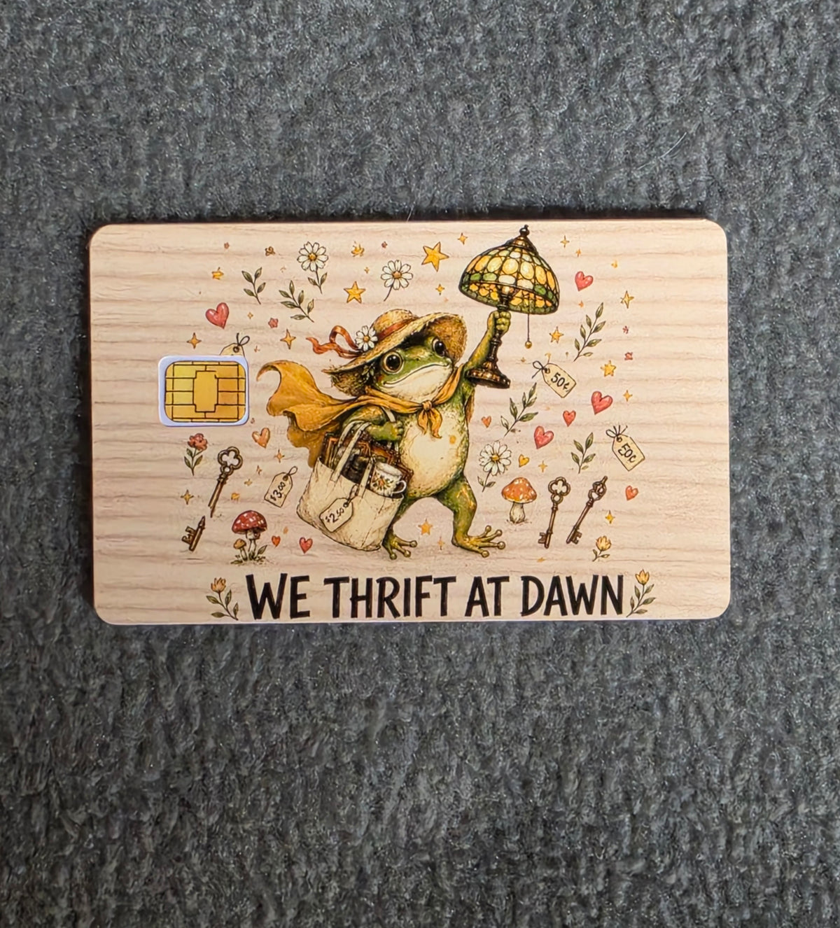 We Thrift at Dawn #271 Card Protector Sticker, Overlay, Decorative Only