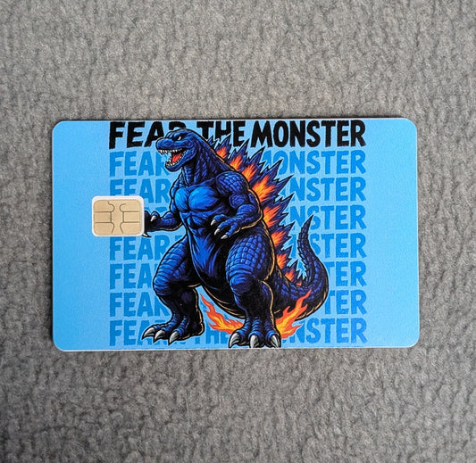 Fear the Monster #311 Card Protector Sticker, Overlay, Decorative Only