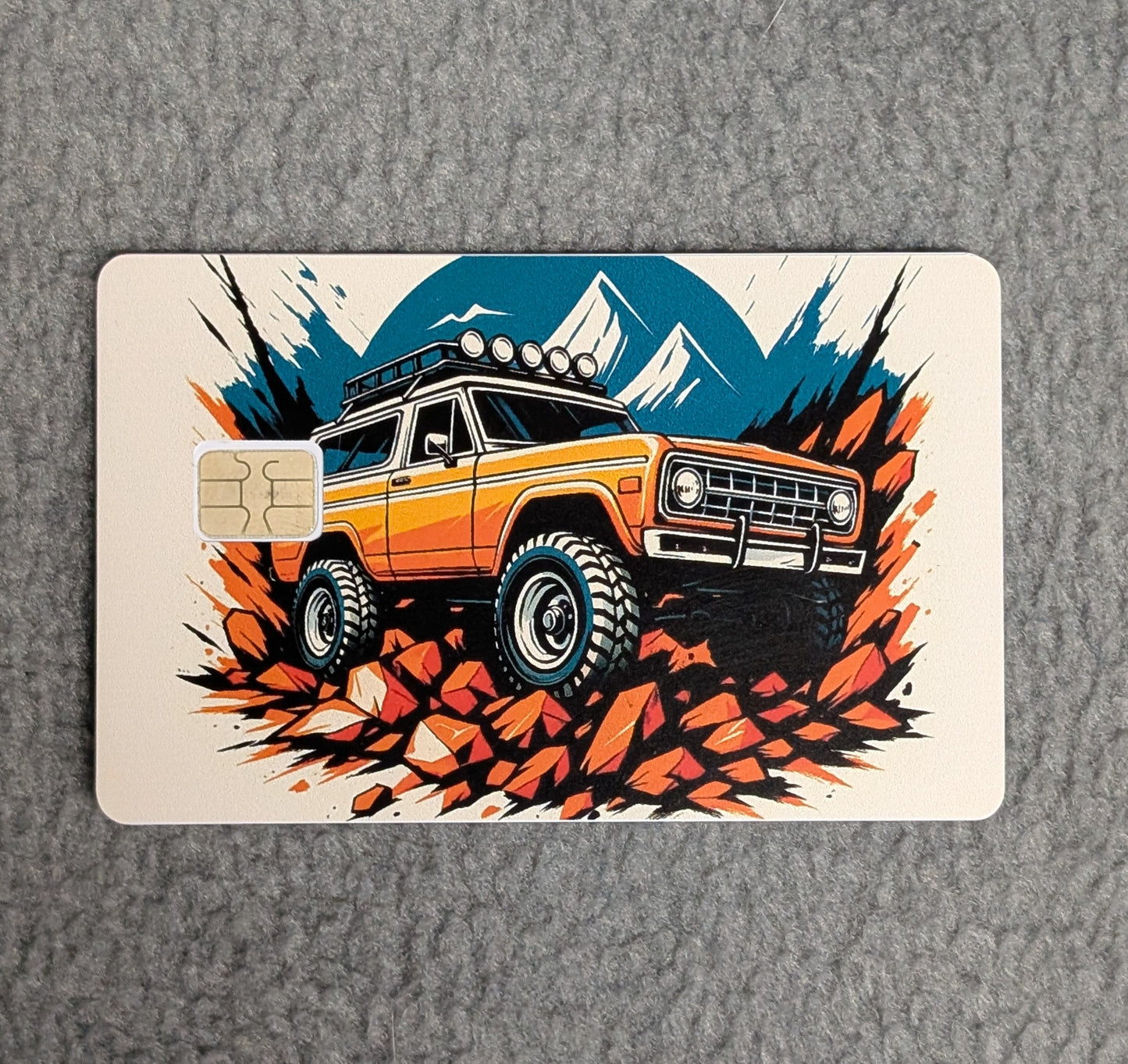 Off Road Baddie #324 Card Protector Sticker, Overlay, Decorative Only