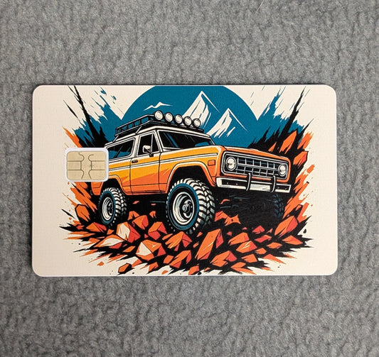 Off Road Baddie #324 Card Protector Sticker, Overlay, Decorative Only