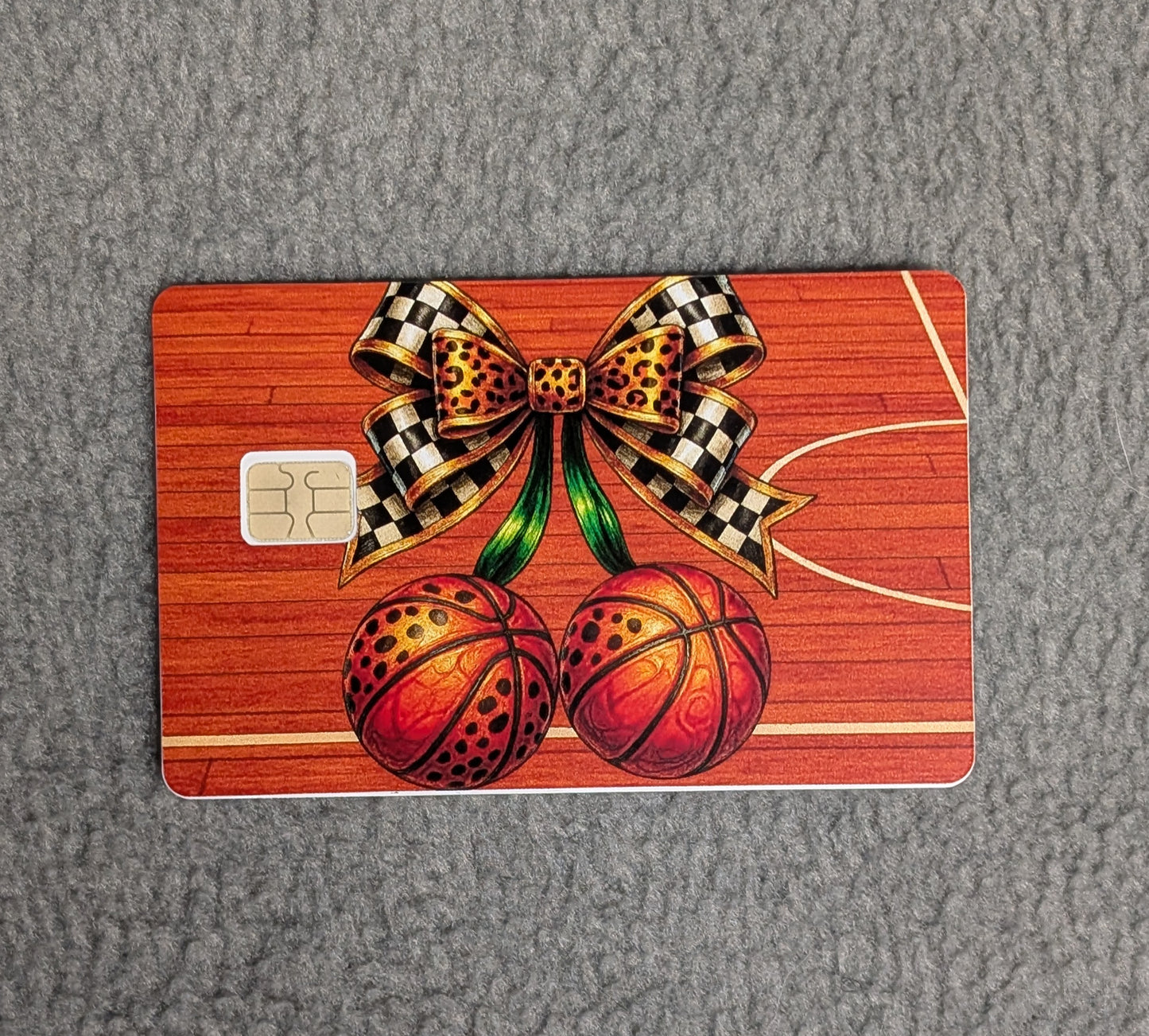 Basketballs #329 Card Protector Sticker, Overlay, Decorative Only