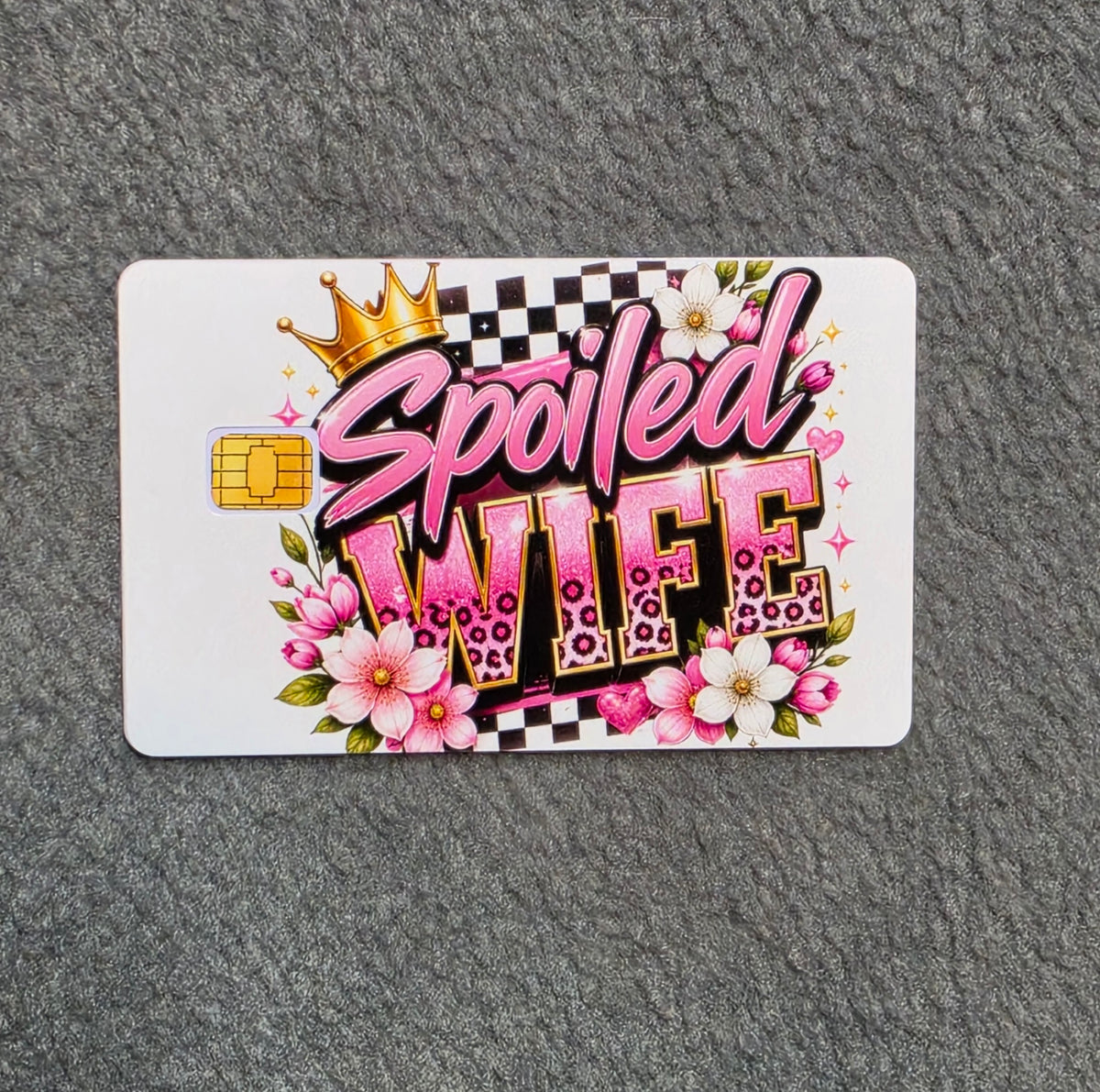 Spoiled Wife #335 Card Protector Sticker, Overlay, Decorative Only