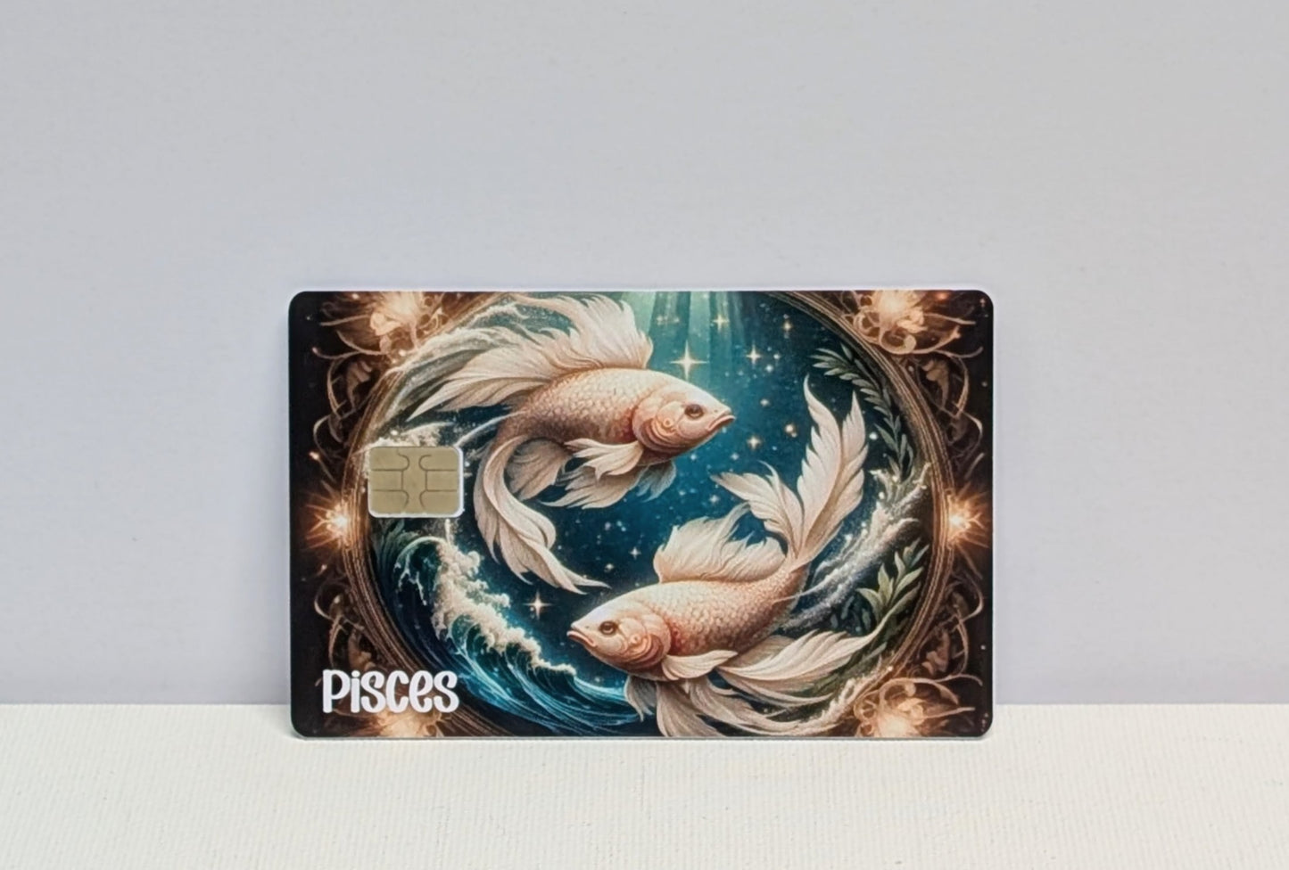 Pisces Zodiac Sign Credit/Debit Card Sticker, Skin, Cover