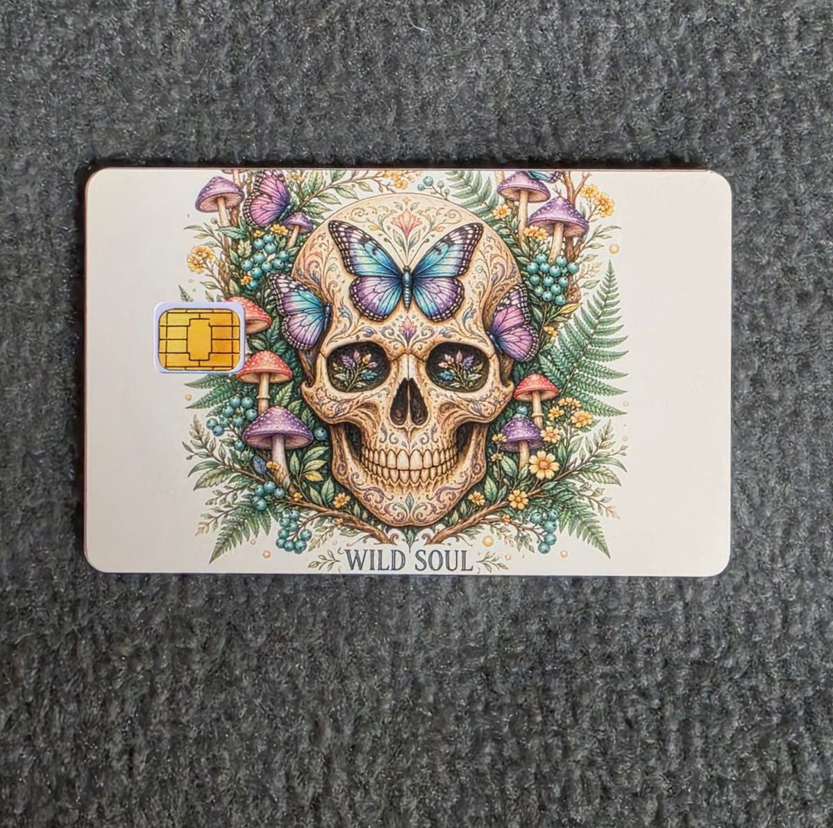 Wild Soul #344 Card Protector Sticker, Overlay, Decorative Only