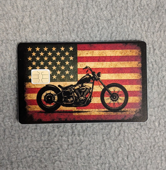 All American Rider #353 Card Protector Sticker, Overlay, Decorative Only