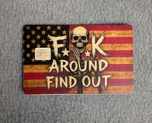 New F.0.F.0 #355 Card Protector Sticker, Overlay, Decorative Only