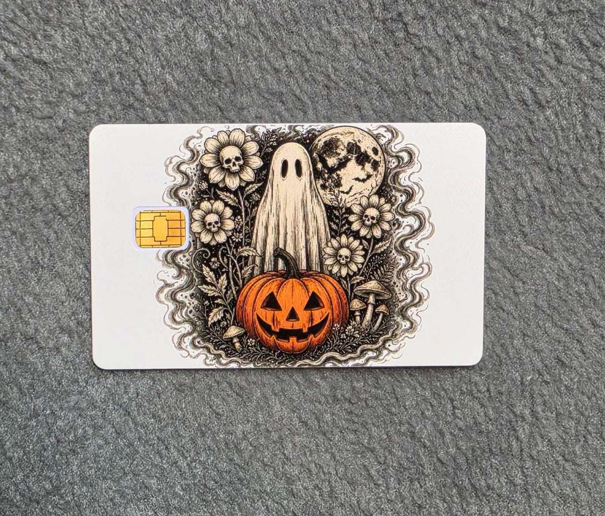 Old Theme Boo #355 Card Protector Sticker, Overlay, Decorative Only