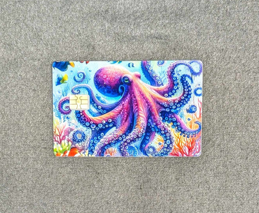 Octo Credit/Debit Card Sticker, Skin, Cover