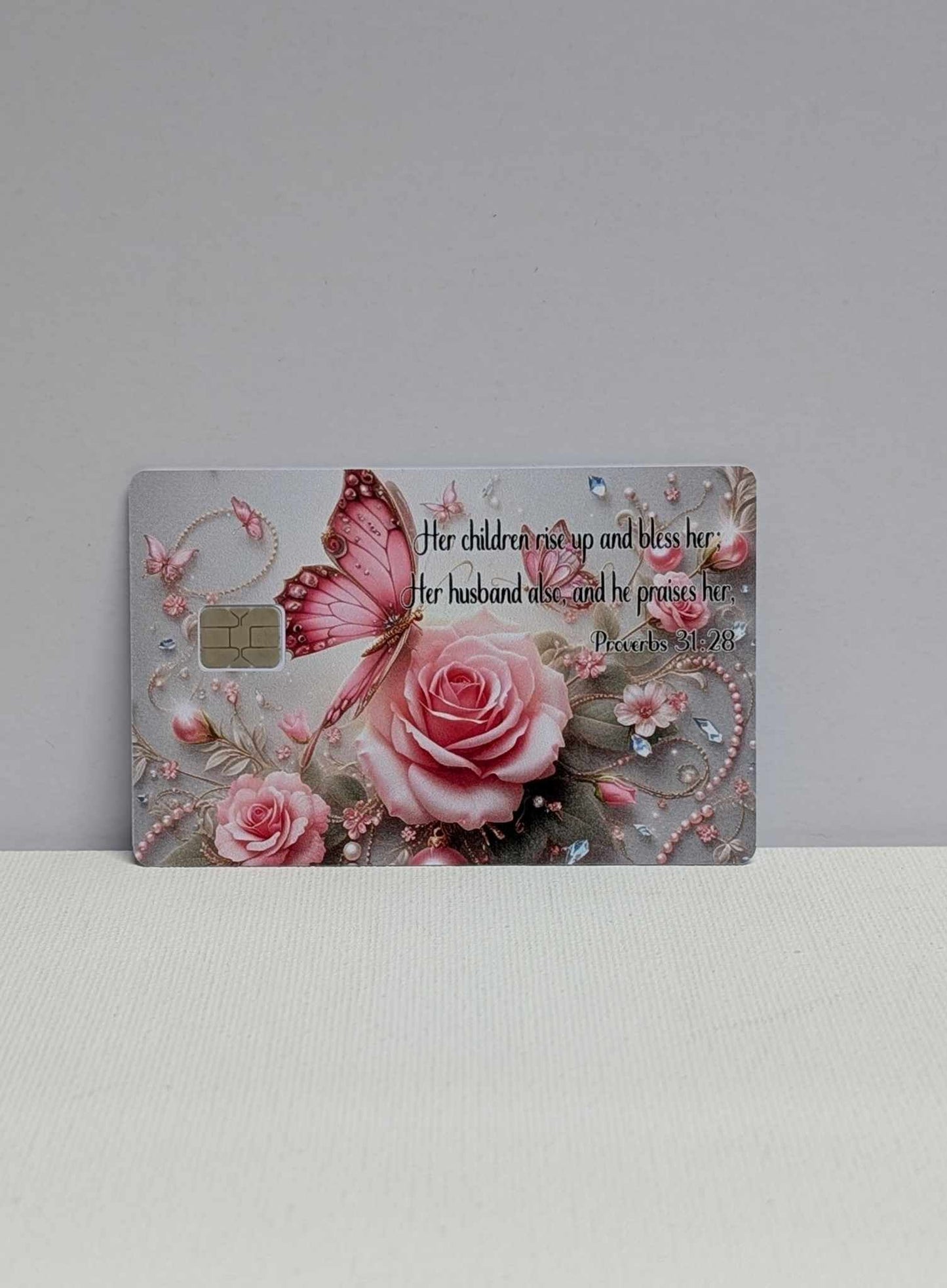 Proverbs 31:28 Credit/Debit Card Sticker, Skin, Cover