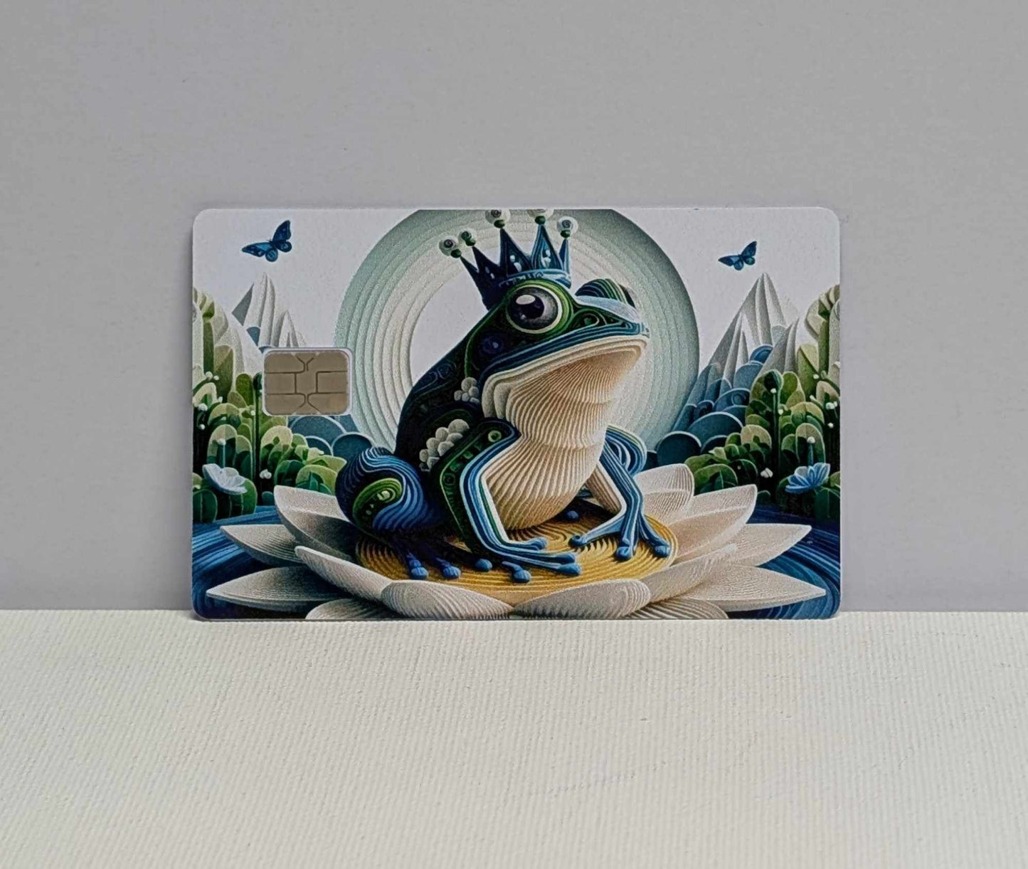 Frog King Credit/Debit Card Sticker, Skin, Cover