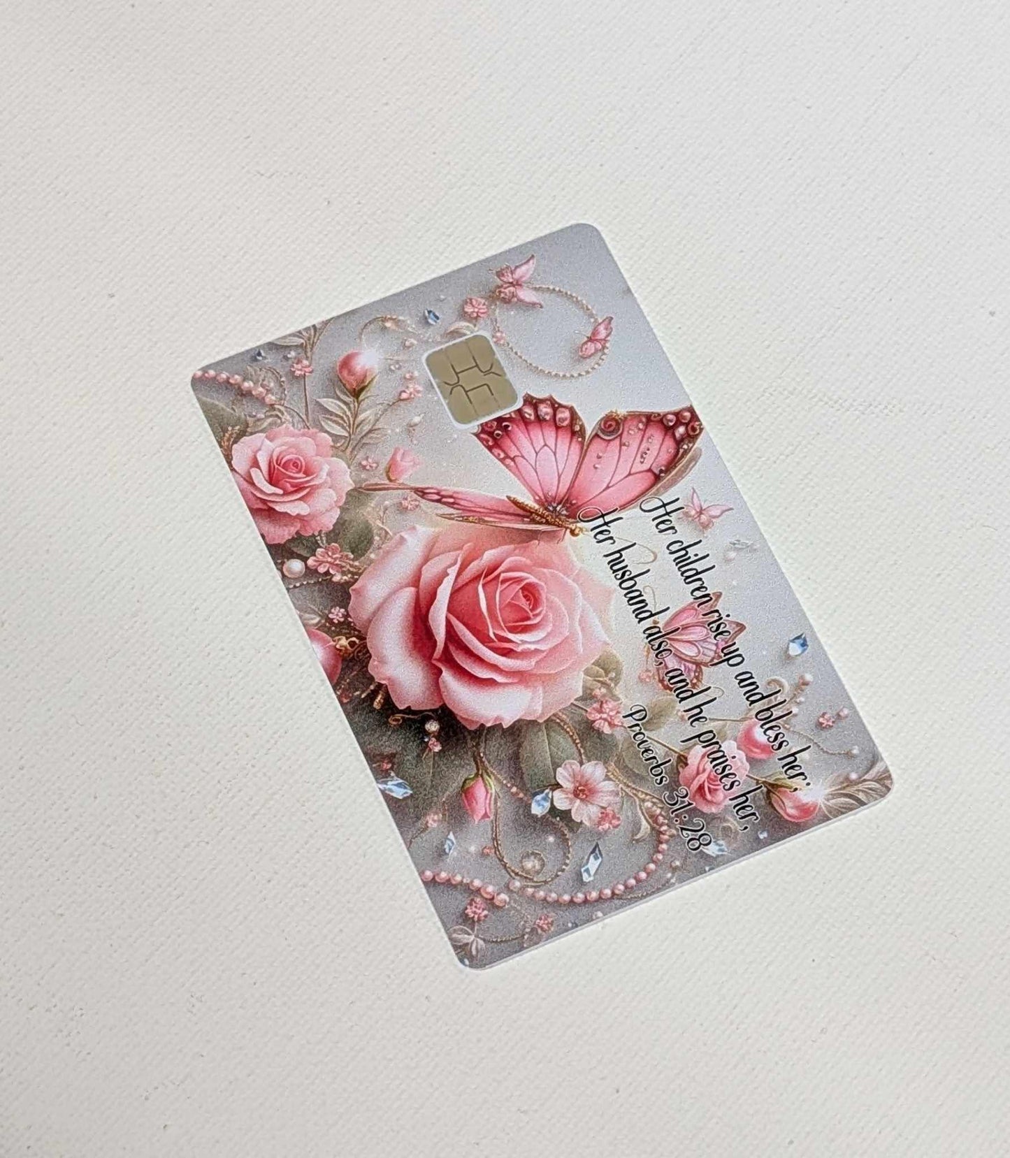 Proverbs 31:28 Credit/Debit Card Sticker, Skin, Cover