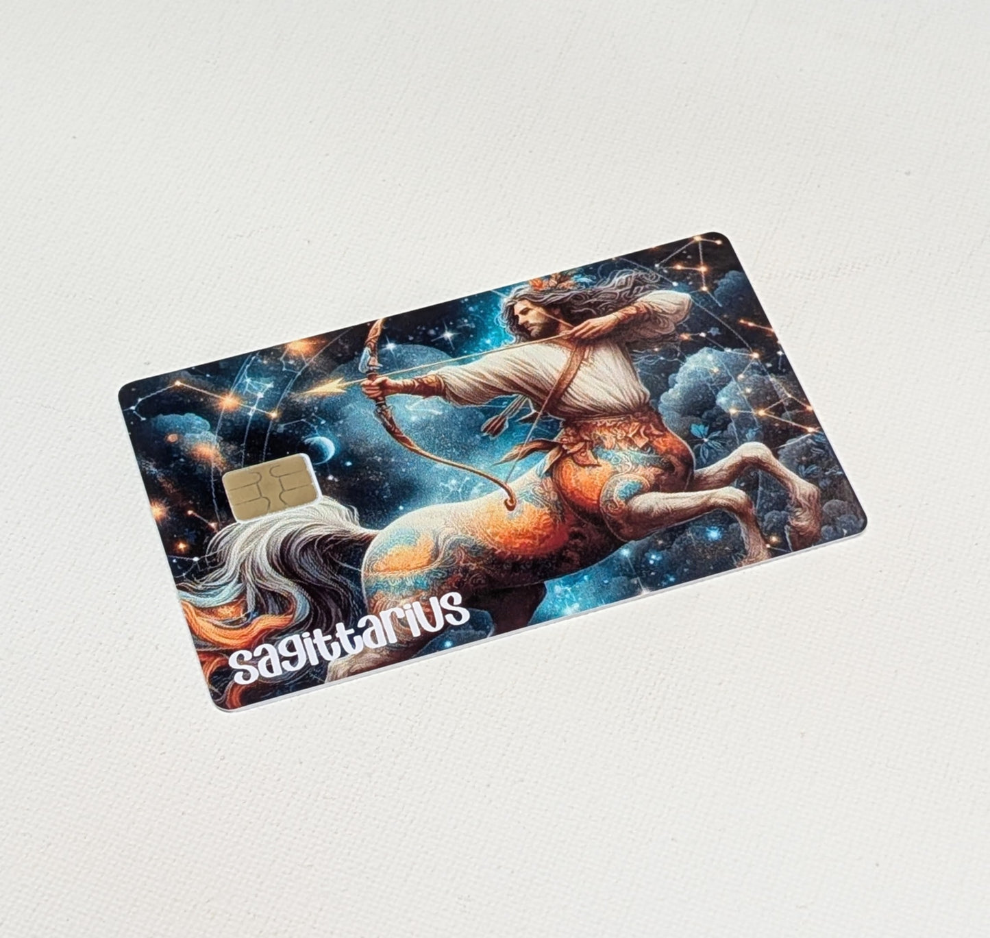 Sagittarius Zodiac Sign Credit/Debit Card Sticker, Skin, Cover