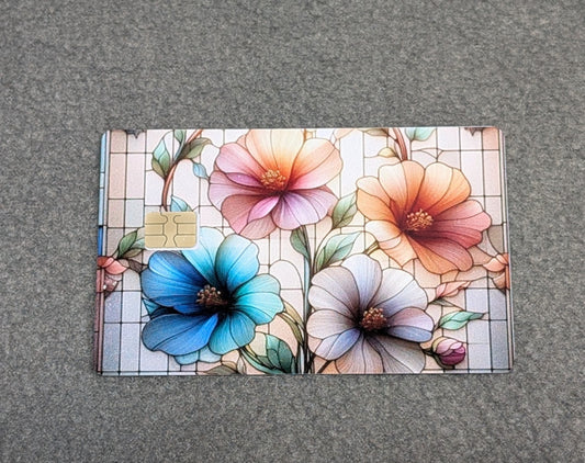 Stain Glass Credit/Debit Card Sticker, Skin, Cover