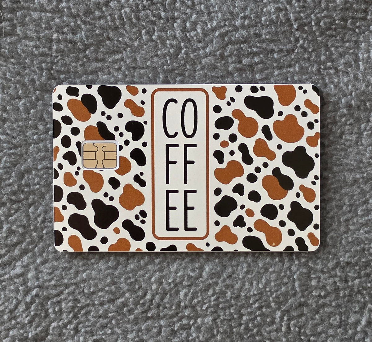 Coffee is LIfe #51 Card Protector Sticker, Overlay, Decorative Only