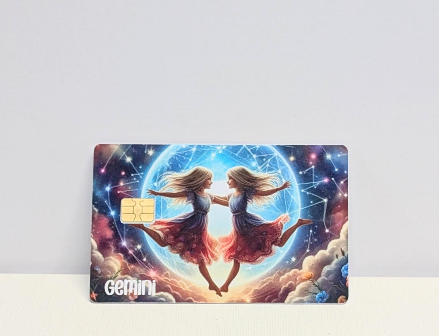 Gemini Zodiac Sign Credit/Debit Card Sticker, Skin, Cover